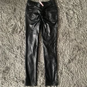 Le Chateau Vegan Leather Pants